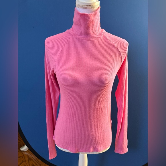 Michael Lauren Vibrant Pink Knit Top size S - Picture 2 of 13